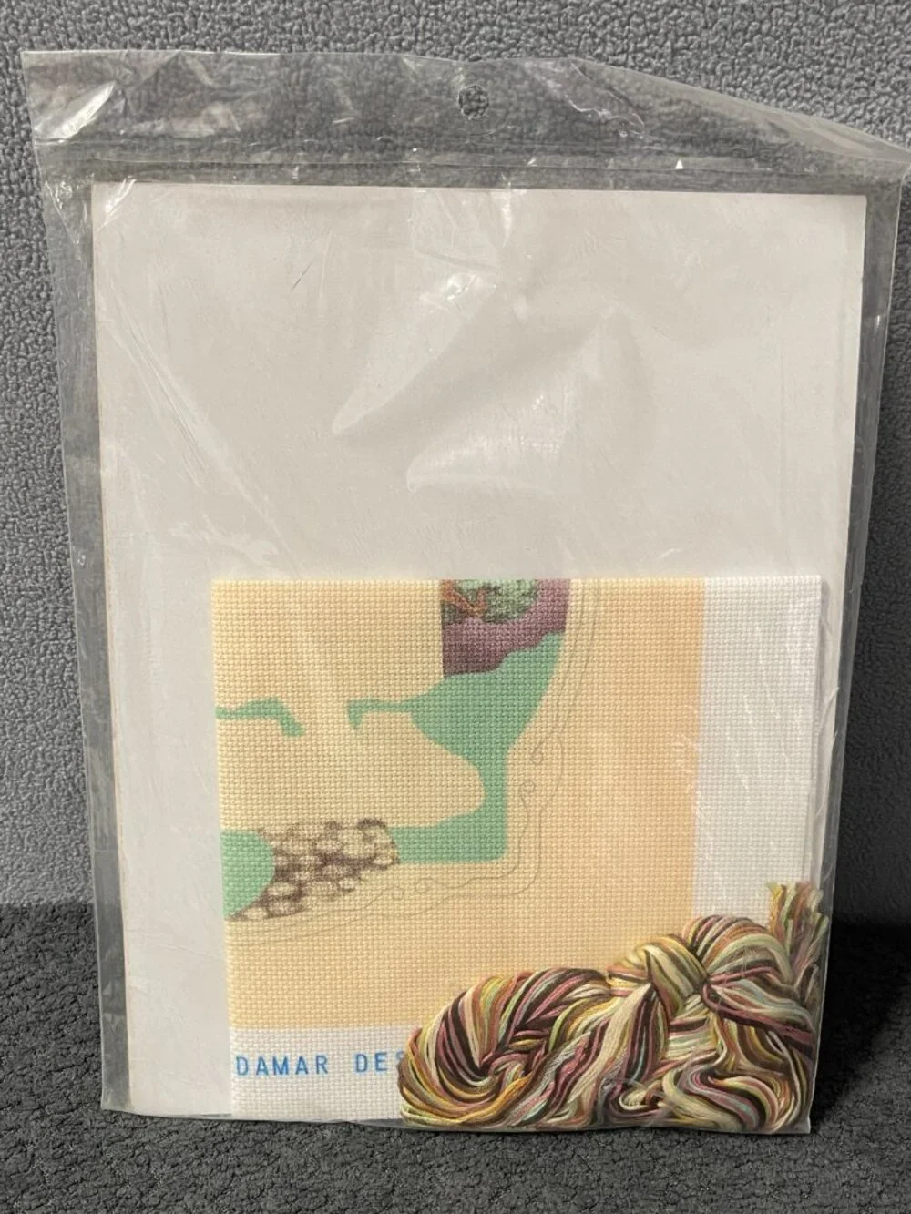 Candamar Needlepoint Kit 50559 Ivy Cottage 12x12 Inch Cross Stitch Alice Scott